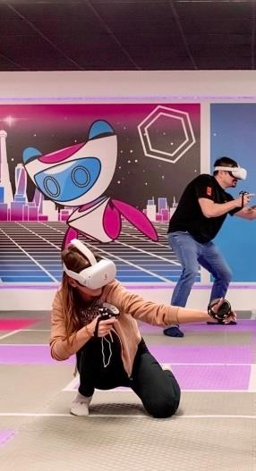 Игра на VR-арене